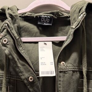 BDG Forest Green Utility Jacket